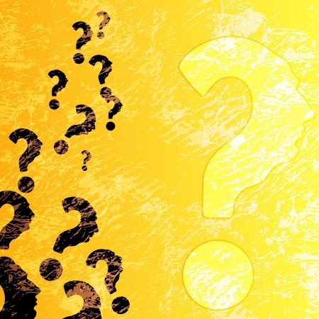 FAQ image of question marks