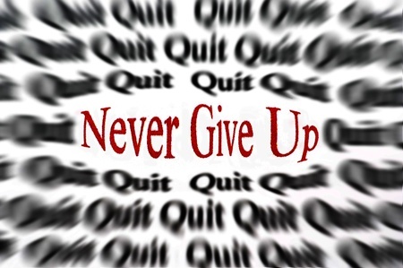 Never give up hope of getting better